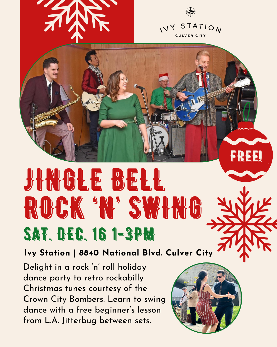 Jingle Bell Rock 'n' Swing - SwingDance.LA