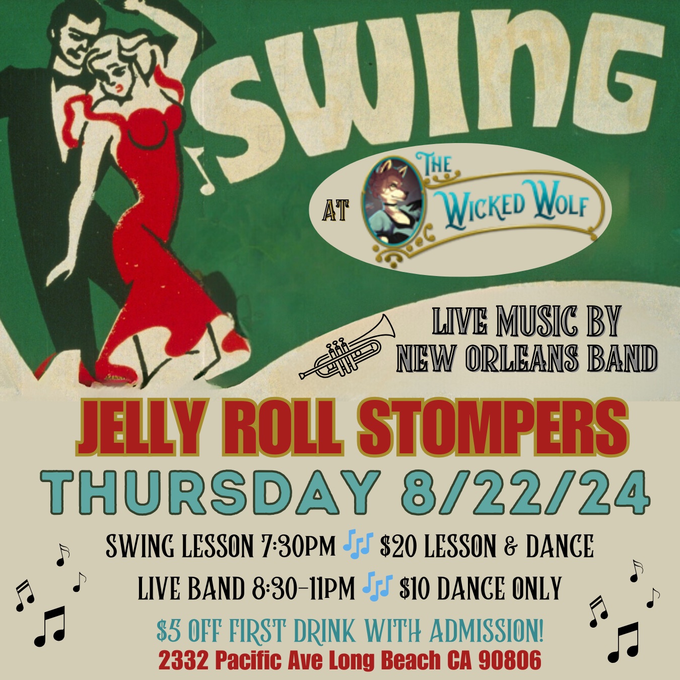 Swing Night at The Wicked Wolf! - SwingDance.LA