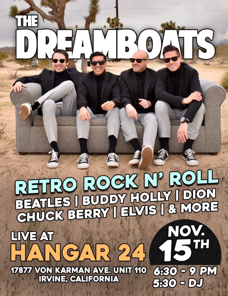 The Dreamboats at Hangar 24 Irvine