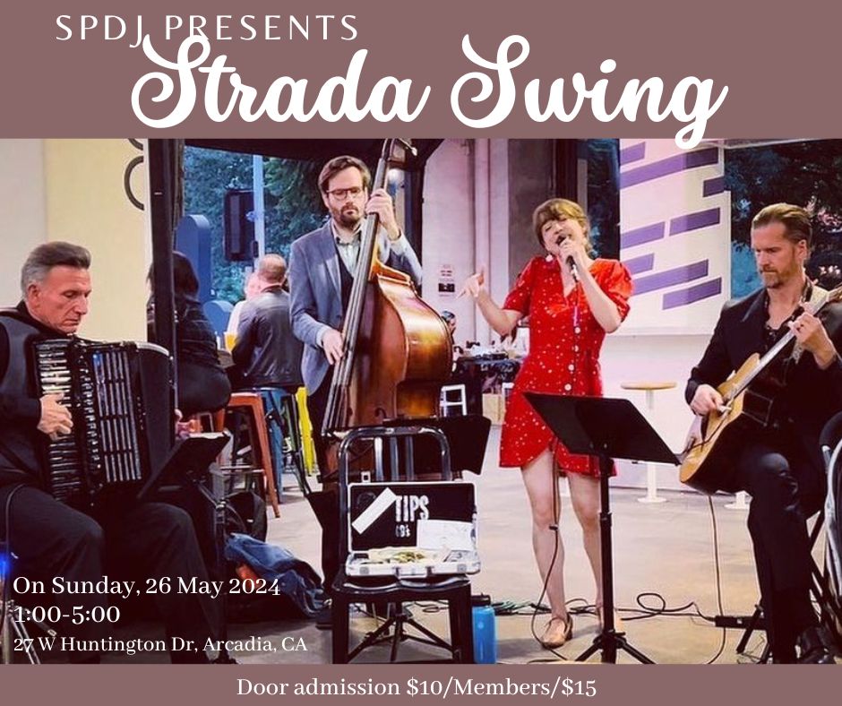 Society for the Preservation of Dixieland Jazz presents Strada Swing Jazz Band!