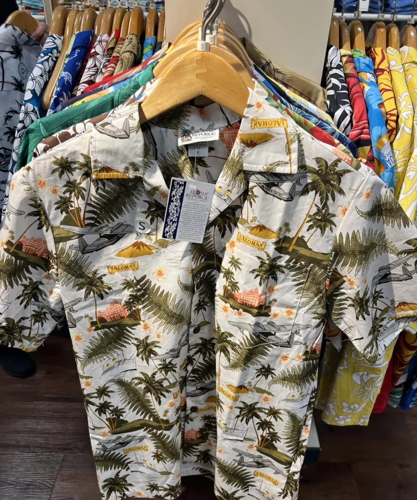 Hawaiian shirt from Aloha Republic