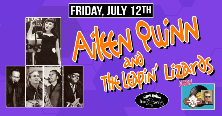 AILEEN QUINN & THE LEAPIN’ LIZARDS with DJ DR NATE at The Moose