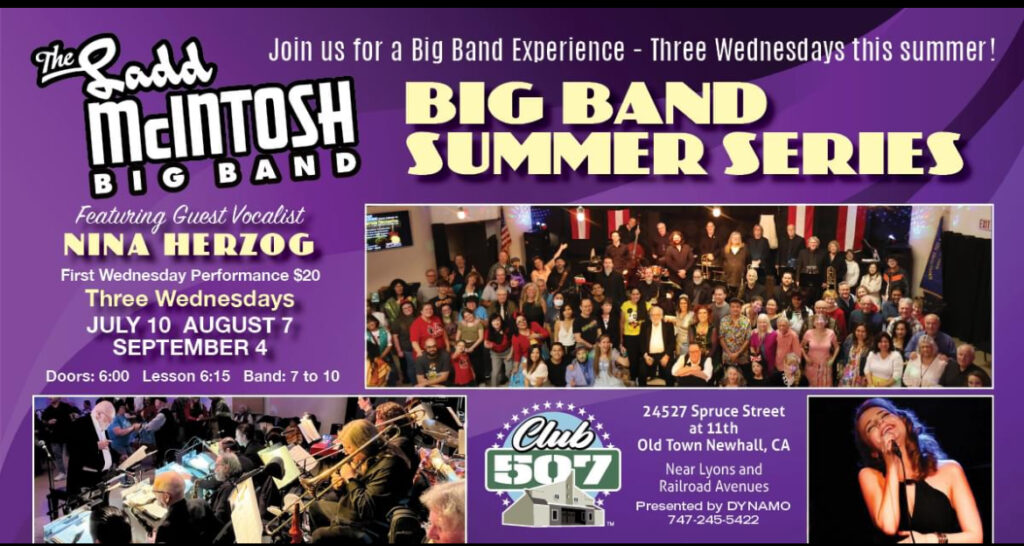 Ladd McIntosh Big Band Summer Concert Series