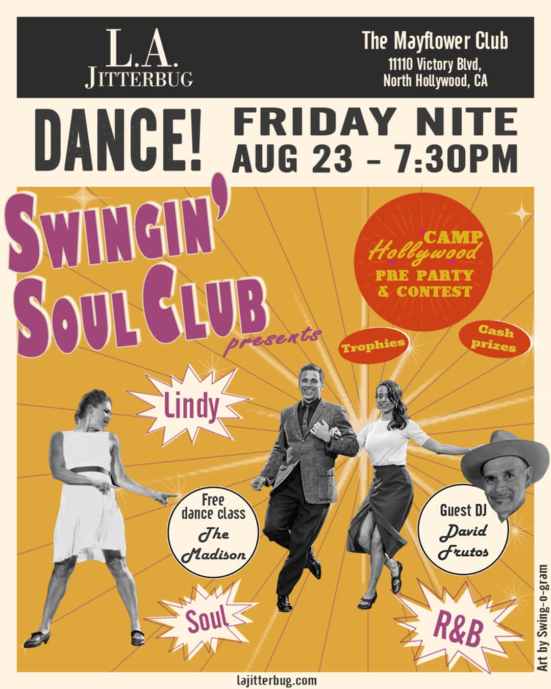 Swingin’ Soul – Pre-Camp Hollywood Edition!