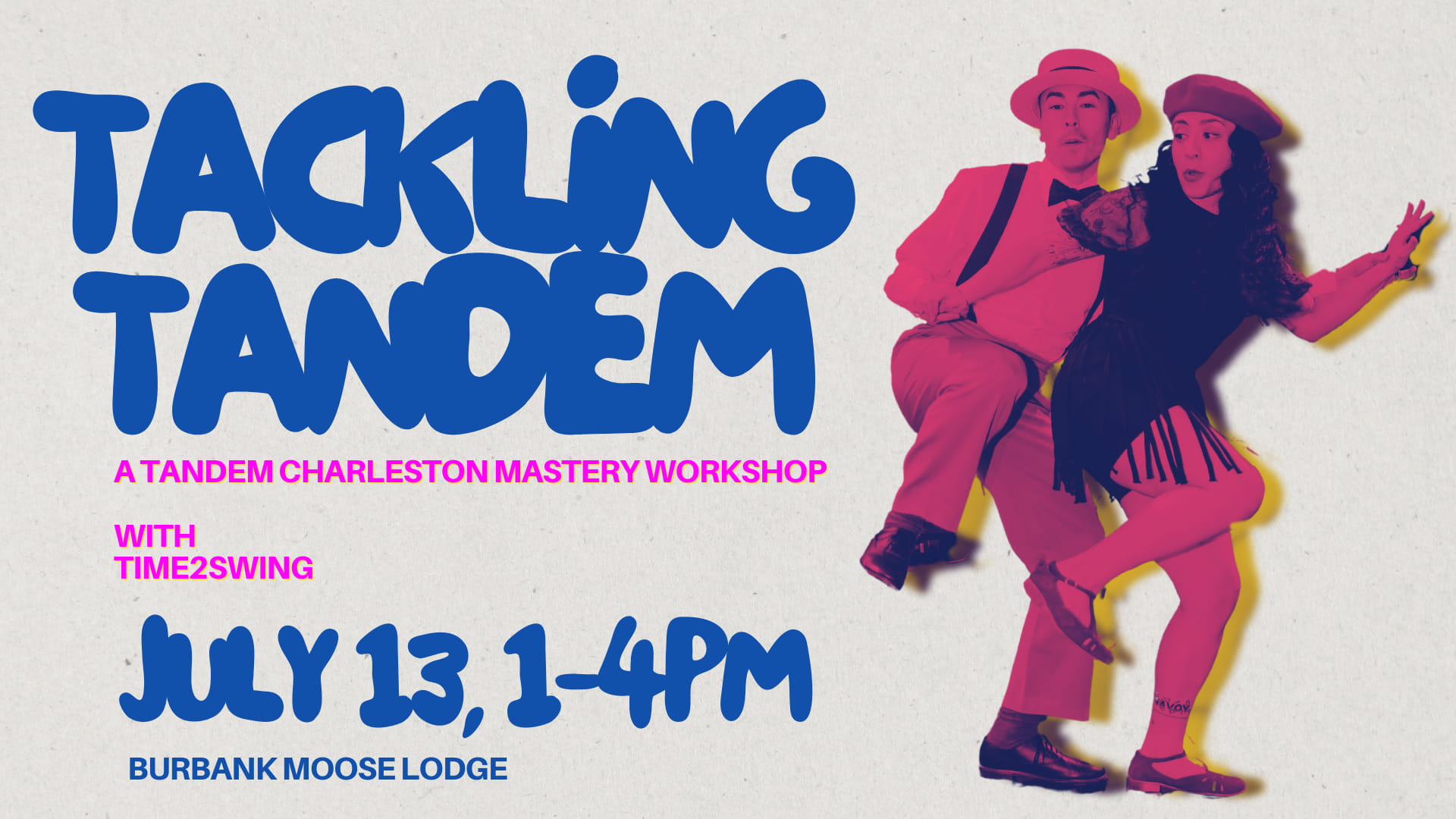 Master Tandem Charleston Workshop with TIME2SWING!