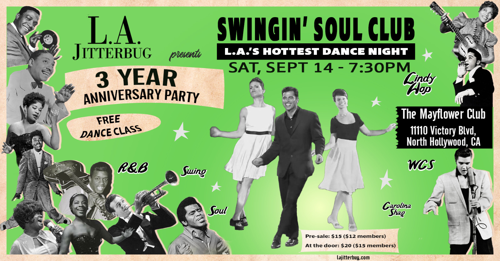 Swingin’ Soul Night – September