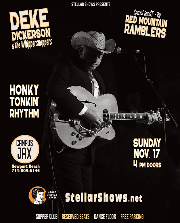 Deke Dickerson’s Honky Tonkin’ Rhythm