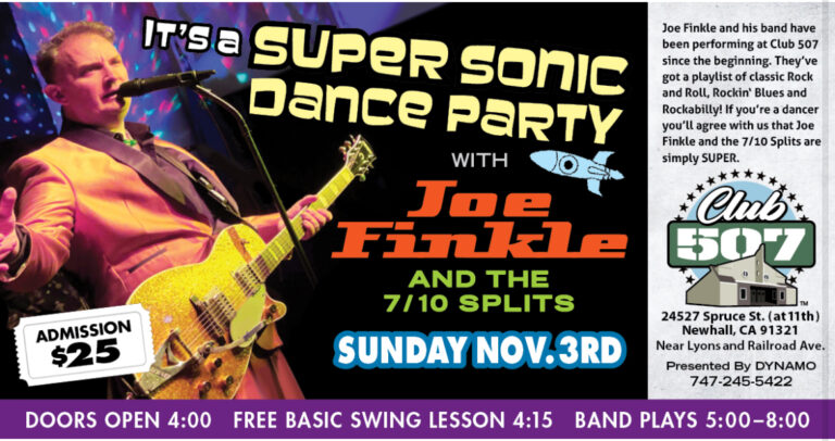 Joe Finkle & the 7/10 Splits Supersonic Dance Party