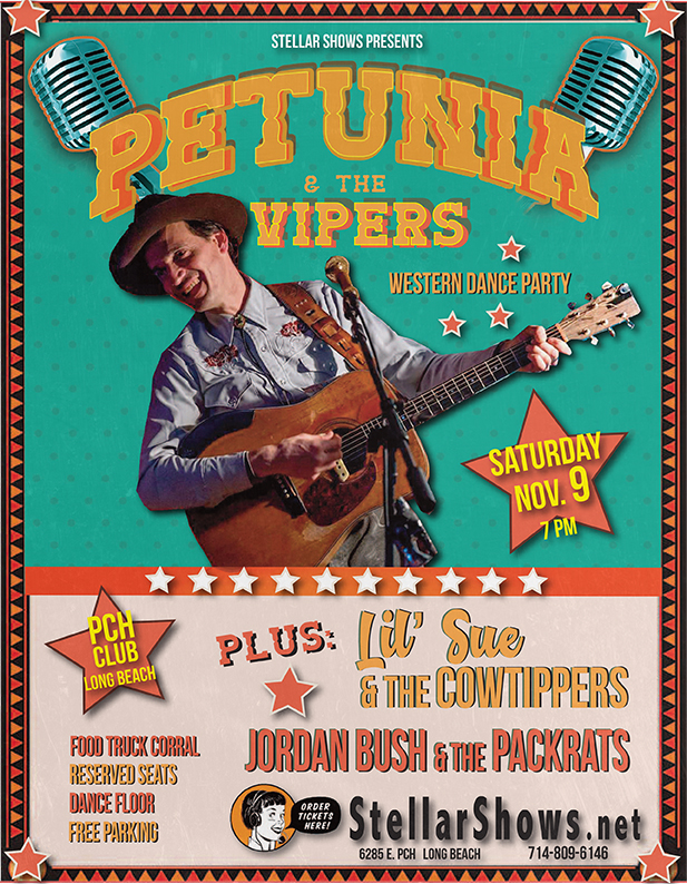 Petunia & the Vipers Western Dance Party