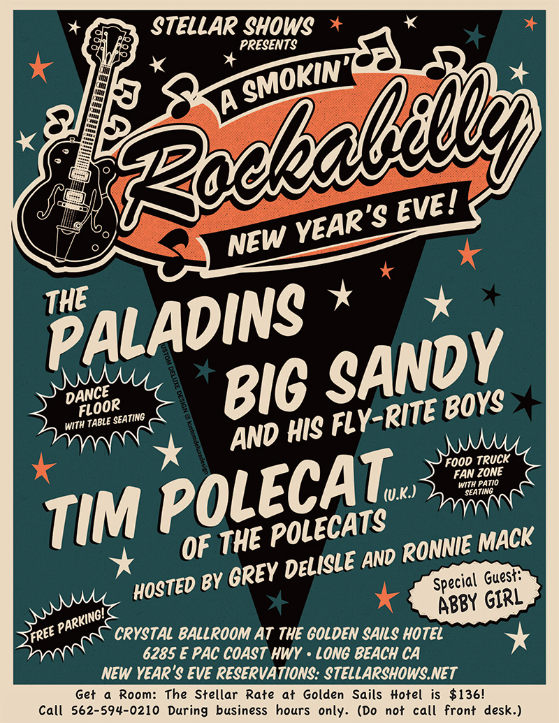 A Smokin’ Rockabilly New Years Eve