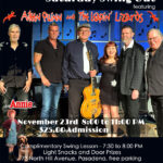 AILEEN QUINN & HER LEAPIN’ LIZARDS SWING BAND, Saturday Night, NOV. 23rd, at PBDA!