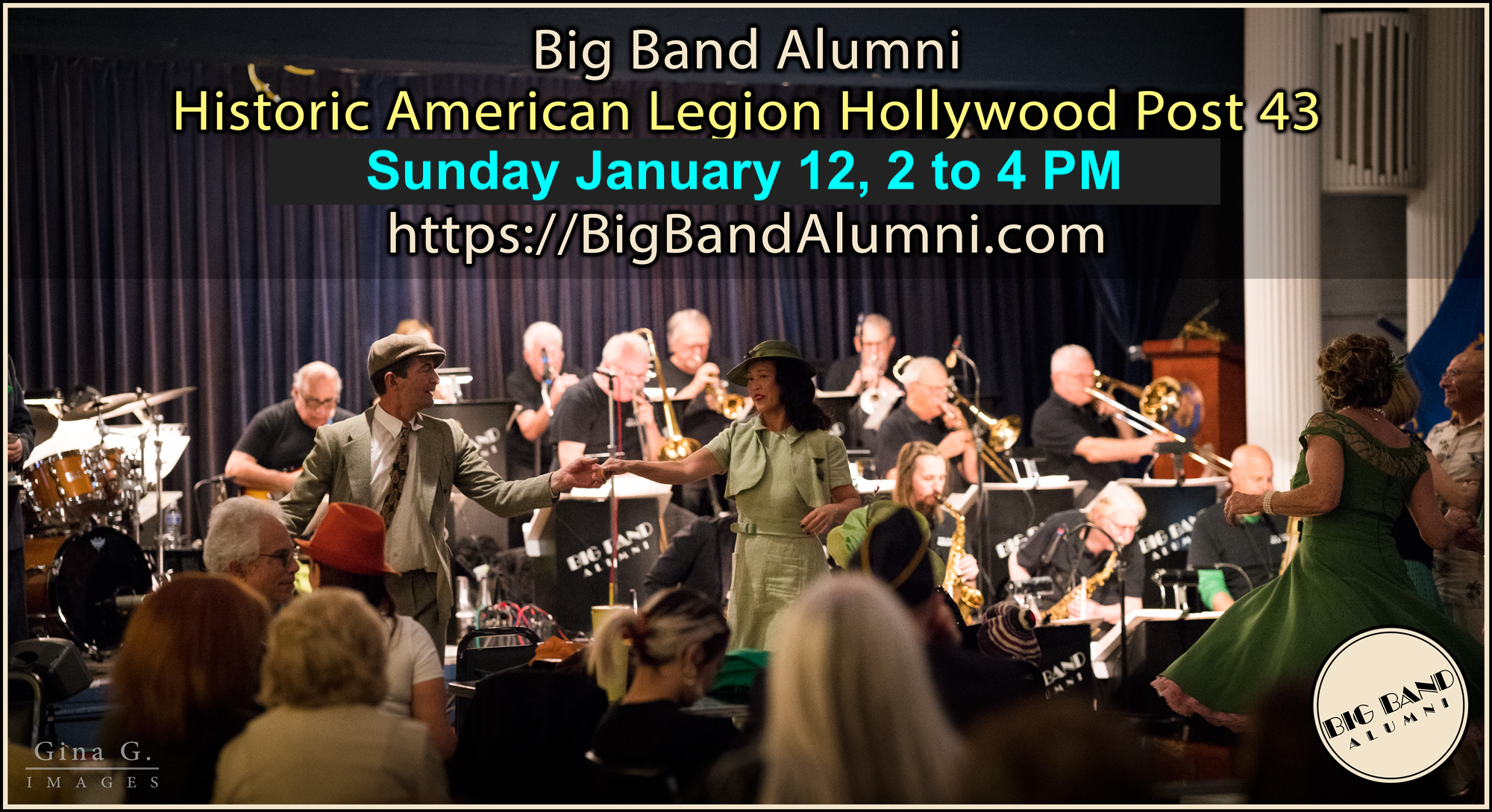 The Big Band Alumni Swings at Historic Hollywood Post 43