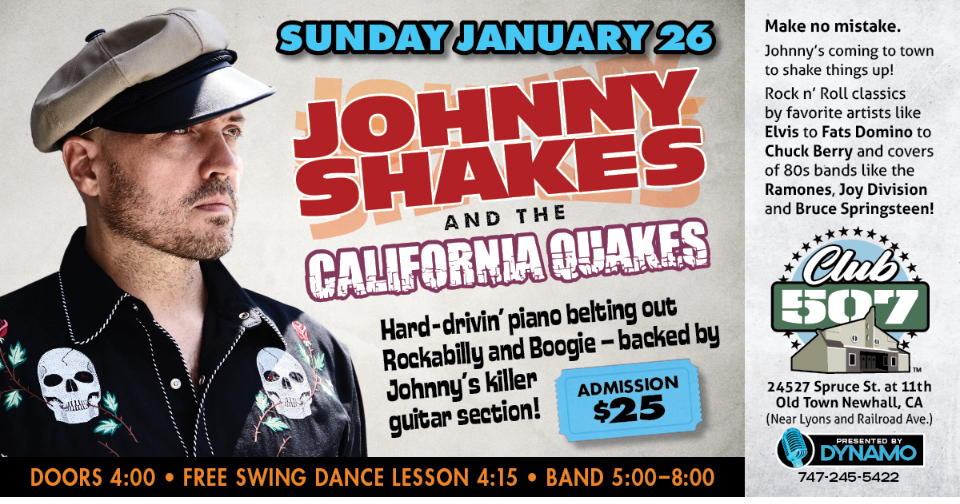 Johnny Shakes & the California Quakes