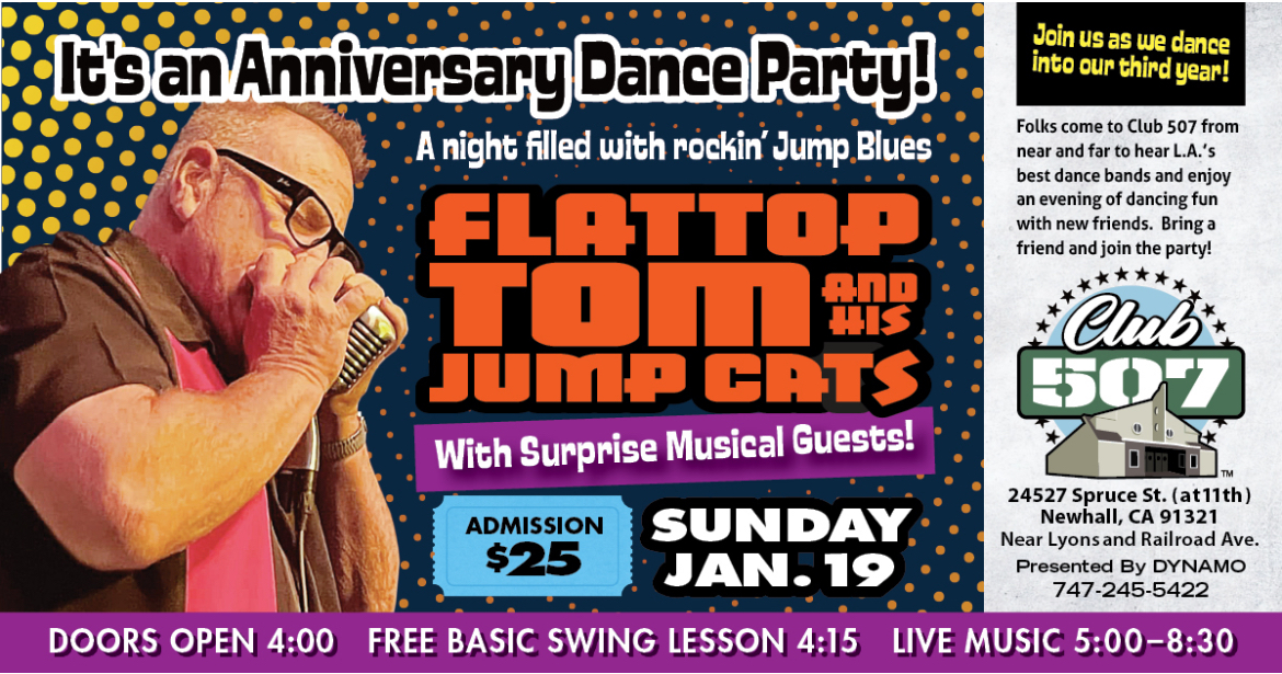 2-Year Anniversary with Flattop Tim & his Jump Cats