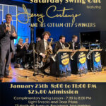 JERRY COSTANZO & HIS GOTHAM CITY SWINGERS- JANUARY 25th- at PBDA!