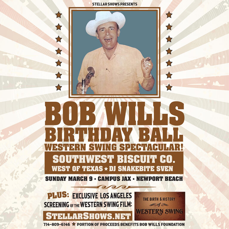 Bob Wills Birthday Ball & Movie